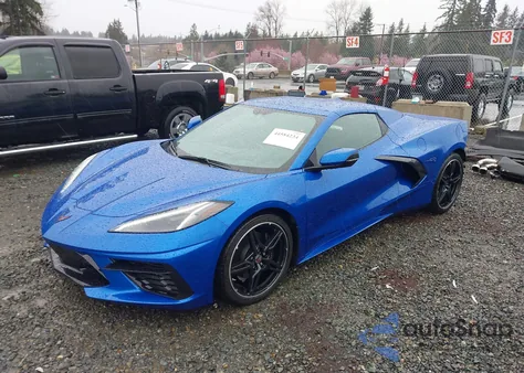2020 Chevrolet Corvette Stingray Rwd 2Lt z USA, uszkodzony, nr VIN 1G1Y73D47L5116048